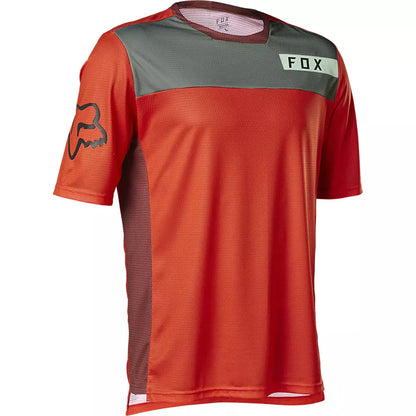 Polera Bicicleta Defend Moth Rojo Fox polera bicicleta fox mtb
