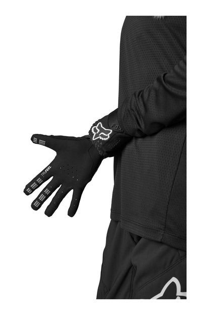 Guantes Bicicleta Mujer Defend Negro Fox - imagen 2