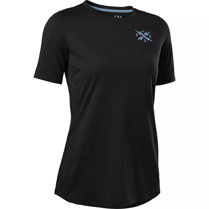 Polera Bicicleta Mujer Ranger Calibrated Drirelease® Negro Fox polera bicicleta fox mtb