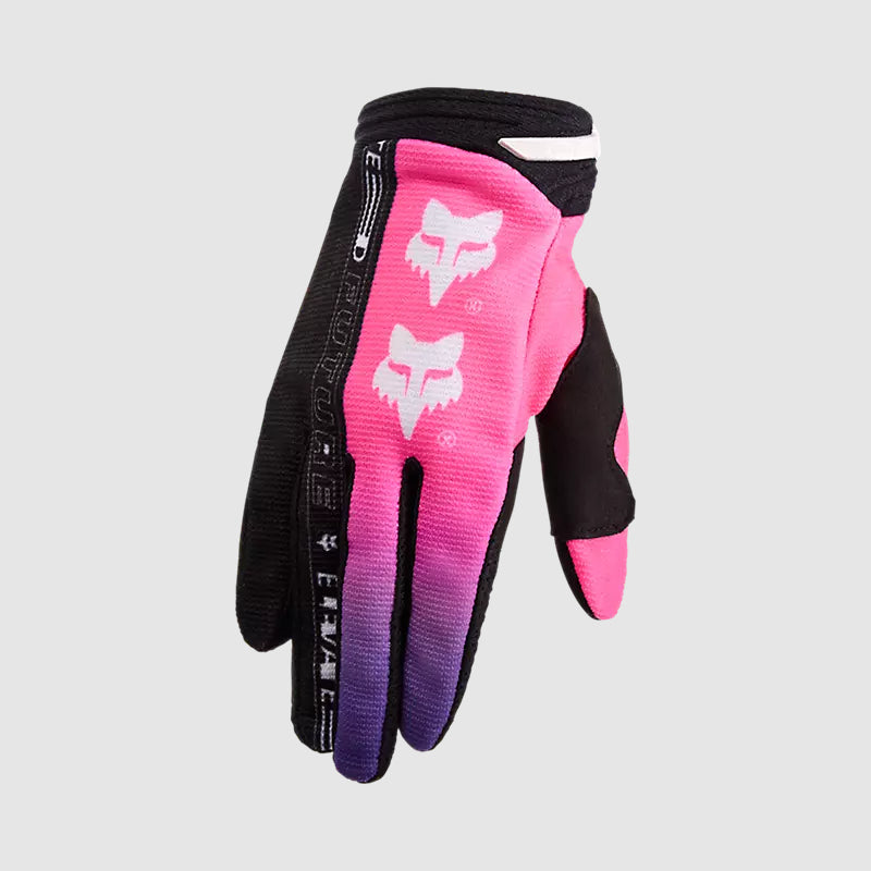 Guantes Moto Niño 180 Elevated Rosado Fox - imagen 2