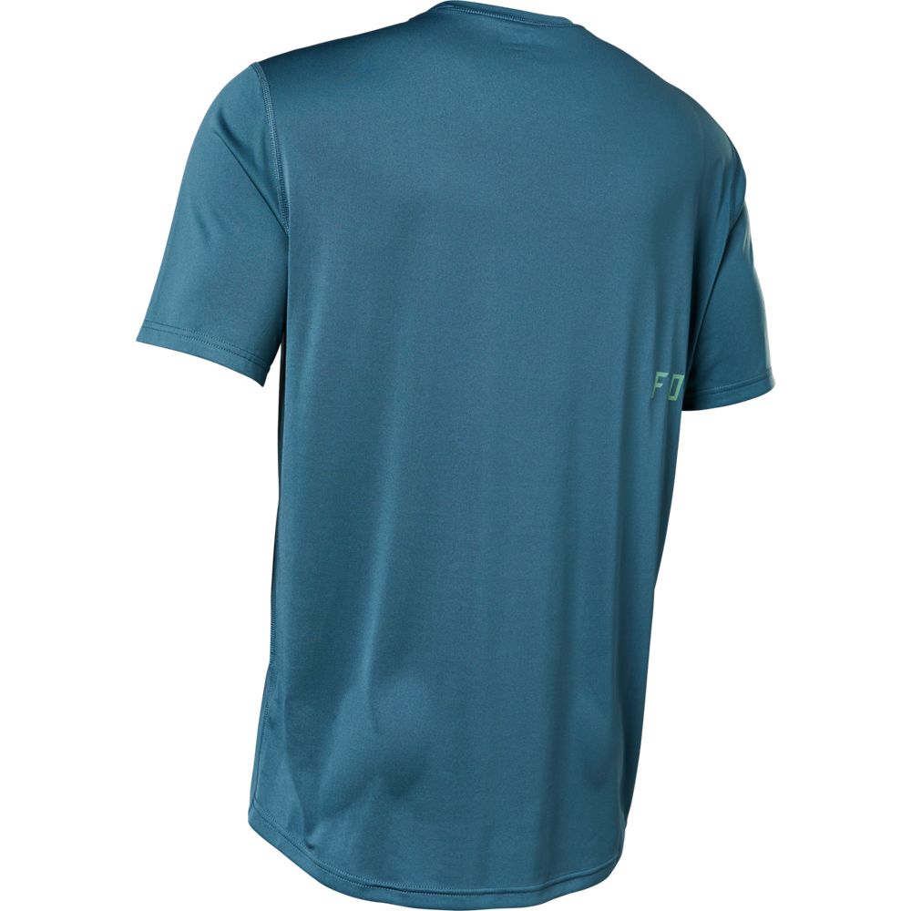 Polera Bicicleta Ranger SS Essential Azul Fox polera bicicleta fox mtb