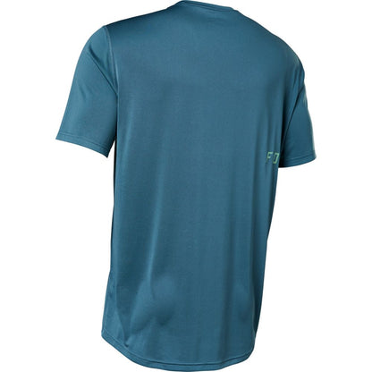 Polera Bicicleta Ranger SS Essential Azul Fox polera bicicleta fox mtb