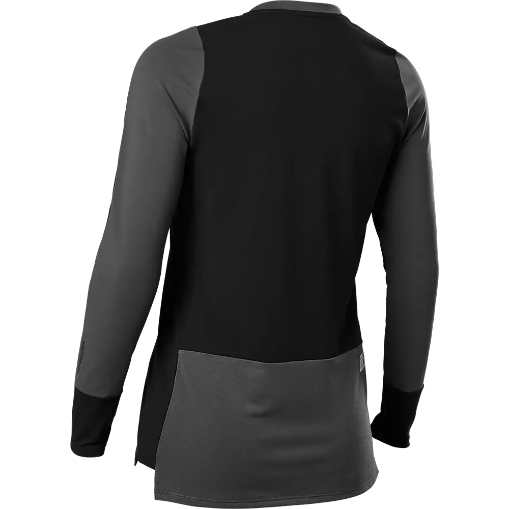Polera Bicicleta Mujer Defend Pro Manga Larga Negro Fox polera bicicleta fox mtb