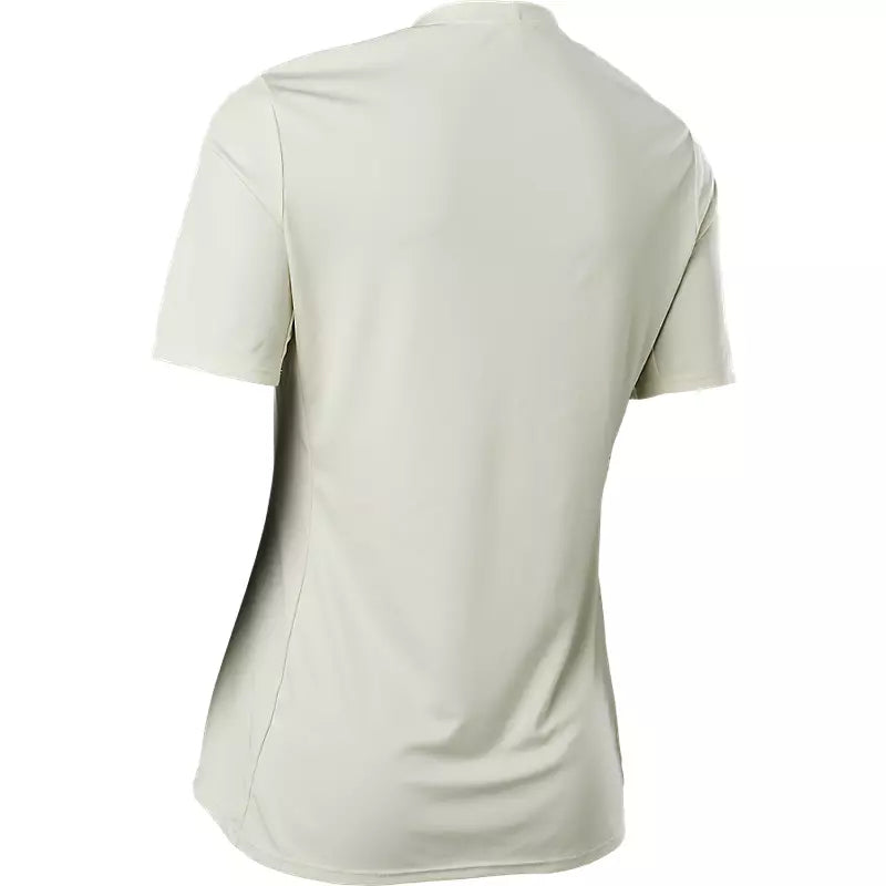 Polera Bicicleta Mujer Ranger Moth Blanco Fox polera bicicleta fox mtb
