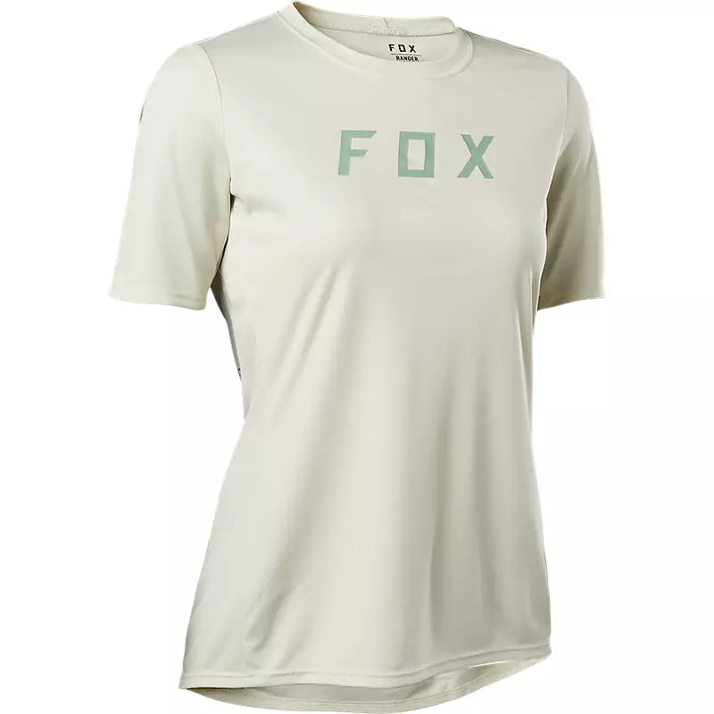Polera Bicicleta Mujer Ranger Moth Blanco Fox polera bicicleta fox mtb