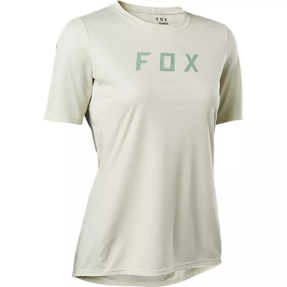 Polera Bicicleta Mujer Ranger Moth Blanco Fox polera bicicleta fox mtb