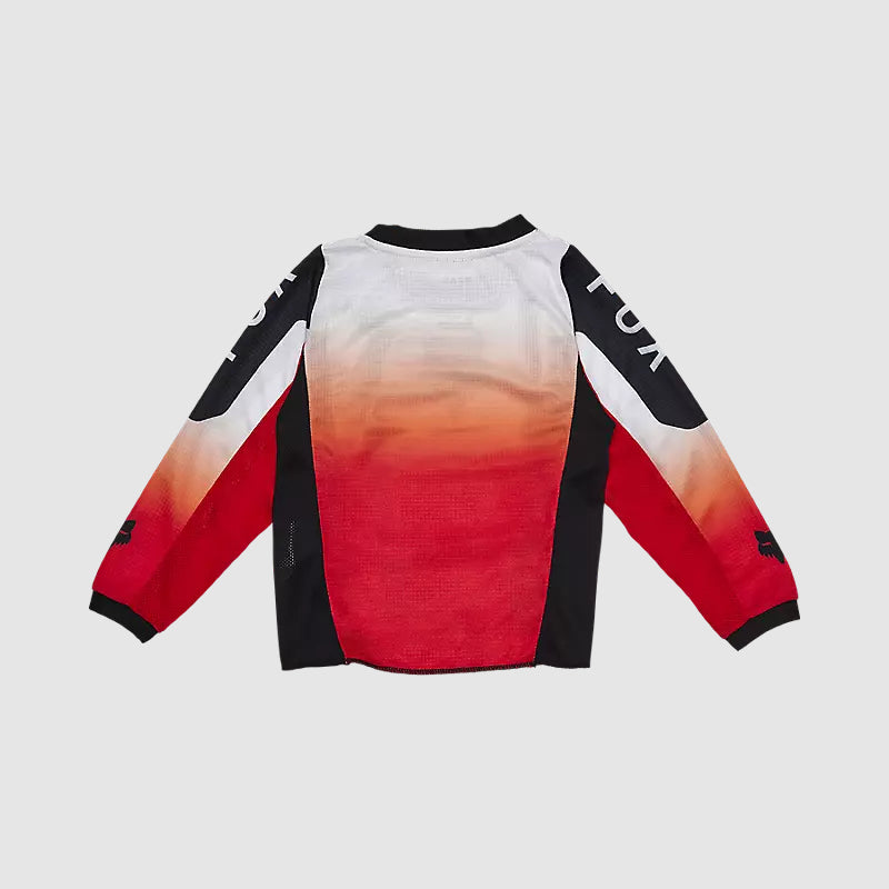 Polera Moto Infantil 180 Lean Rojo Fox polera moto fox motocross