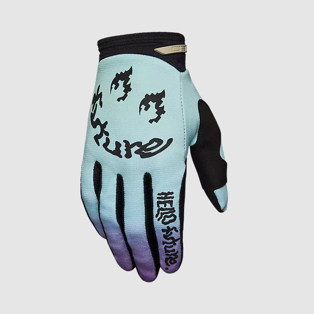 Guantes Moto 180 Hello Future Azul Fox - imagen 2
