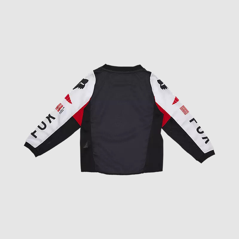 Polera Moto Infantil 180 Race Spec Rojo/Negro Fox polera moto fox motocross