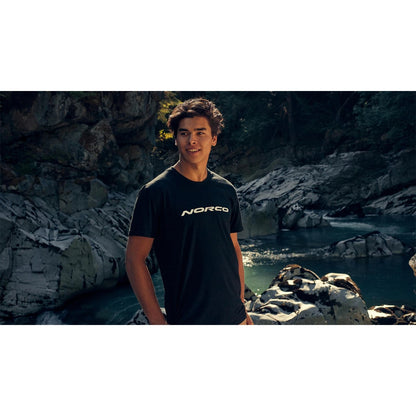 Polera Lifestye Blanco/Negro Norco polera fox racing