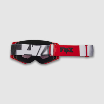 Antiparra Moto Airspace Seventy4 Lente Vivid Rojo Fox