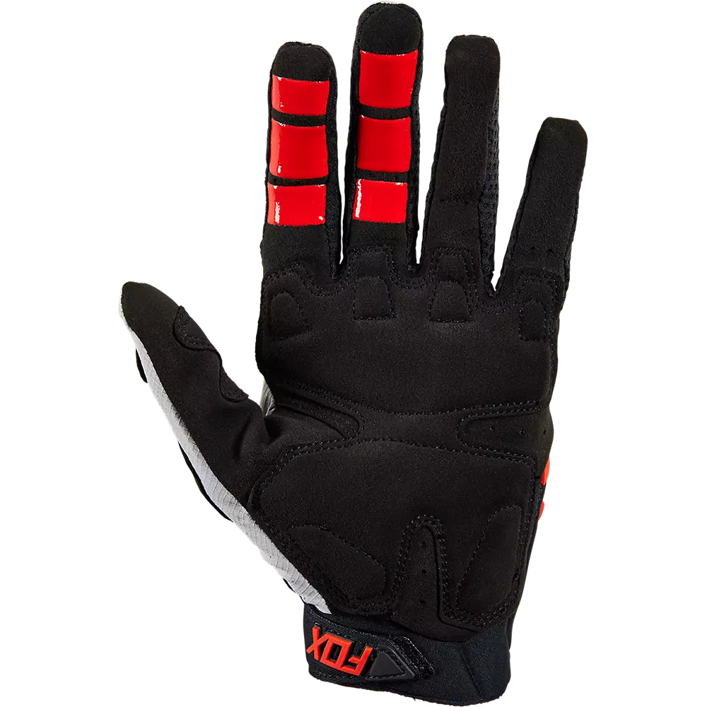 Guantes Moto Mujer Pawtector CE Gris/Rojo Fox - imagen 3