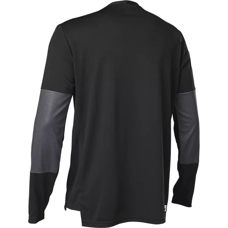 Polera Bicicleta Defend Manga Larga Negro Fox polera bicicleta fox mtb
