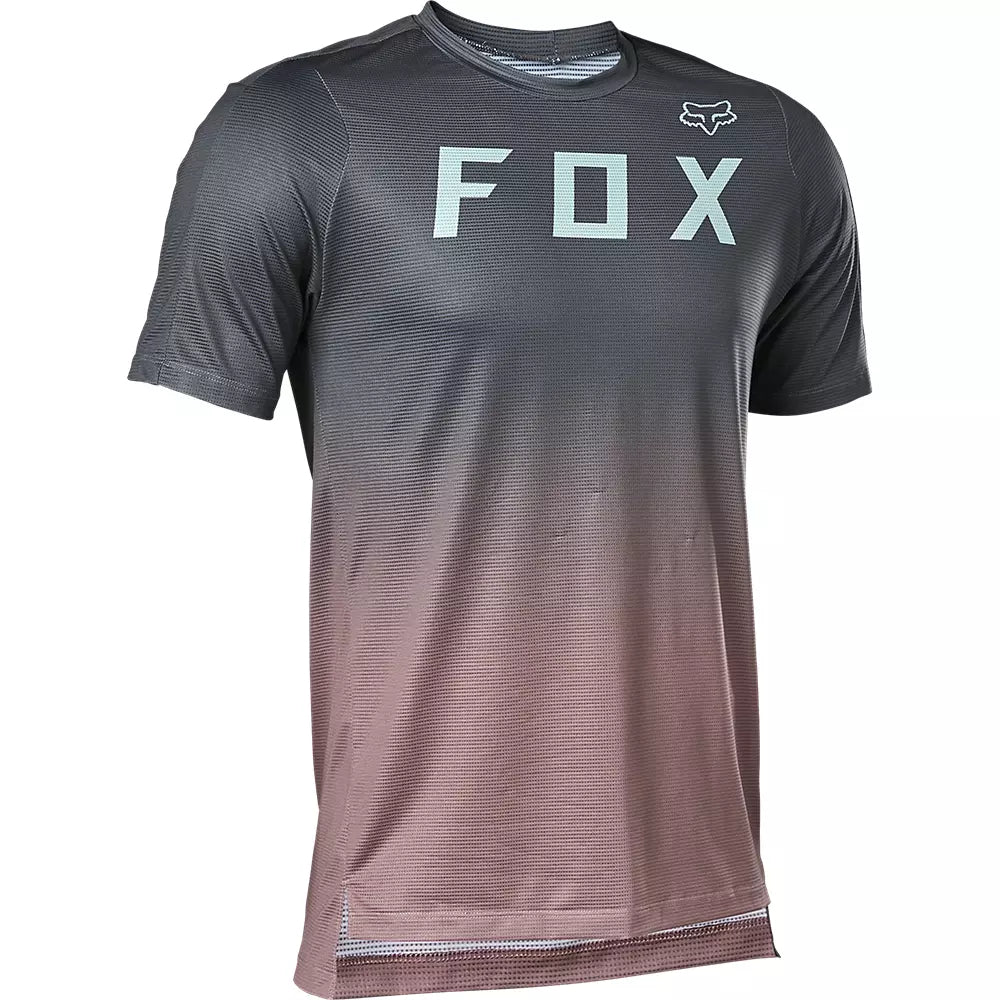 Polera Bicicleta Flexair Morado Fox polera bicicleta fox mtb