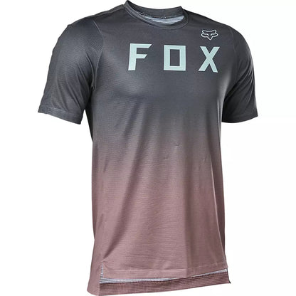 Polera Bicicleta Flexair Morado Fox polera bicicleta fox mtb
