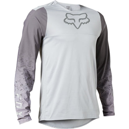 Polera Bicicleta Flexair Lunar Gris Fox polera bicicleta fox mtb