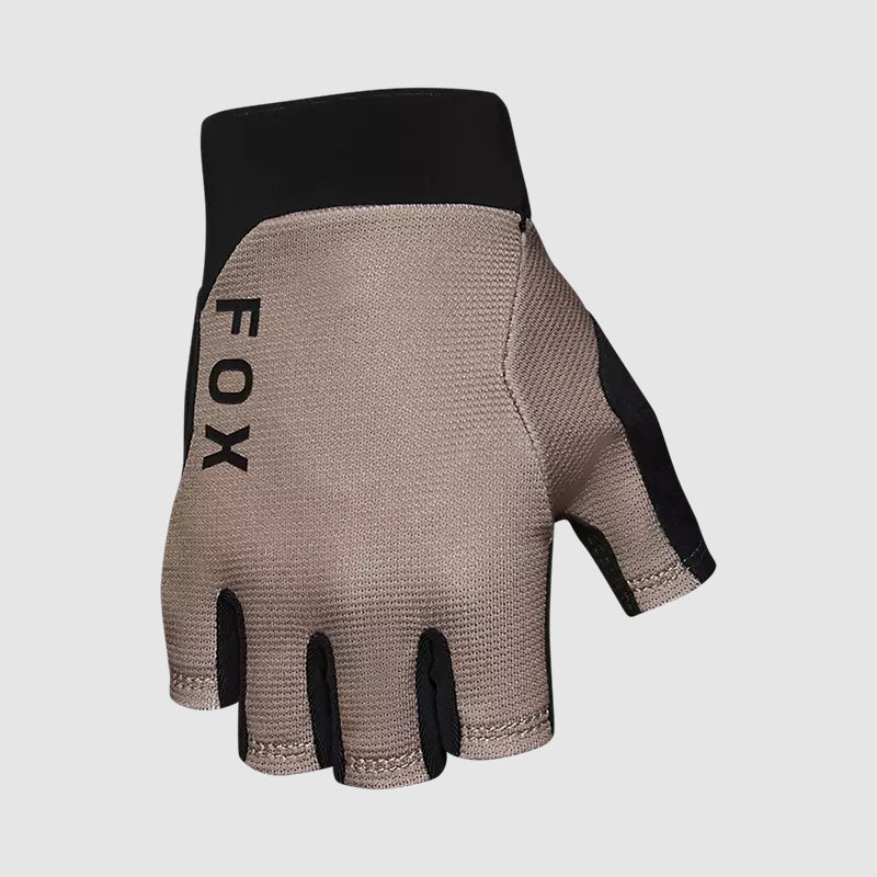 Guantes Bicicleta Ranger Gel Half Finger Cafe Fox - imagen 2