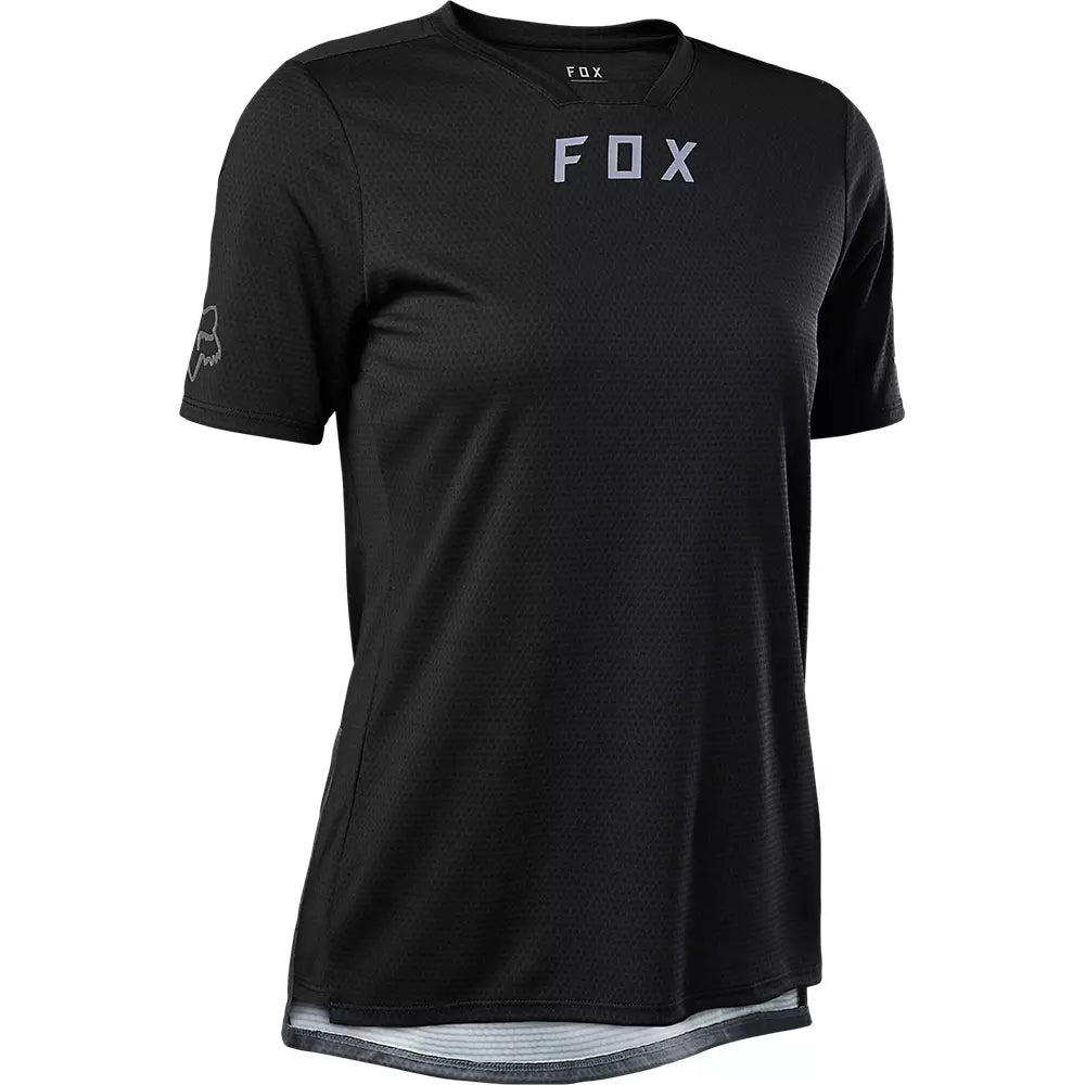 Polera Bicicleta Mujer Defend Negro Fox polera bicicleta fox mtb