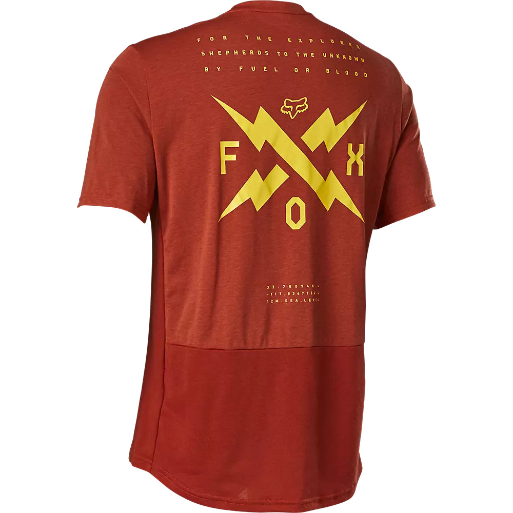 Polera Bicicleta Calibrated Drirelease® Rojo Fox polera bicicleta fox mtb