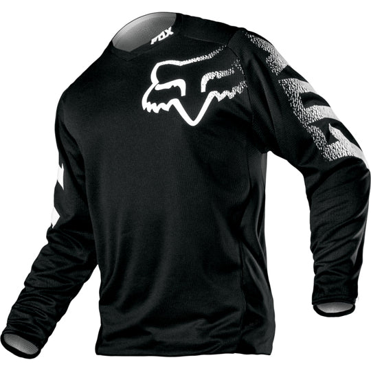 Polera Moto Niño Blackout Negro Fox polera moto fox motocross