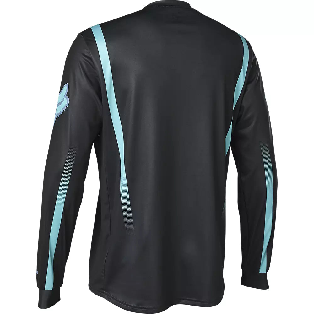 Polera Bicicleta Ranger Race Spec Manga Larga Negro Fox polera bicicleta fox mtb
