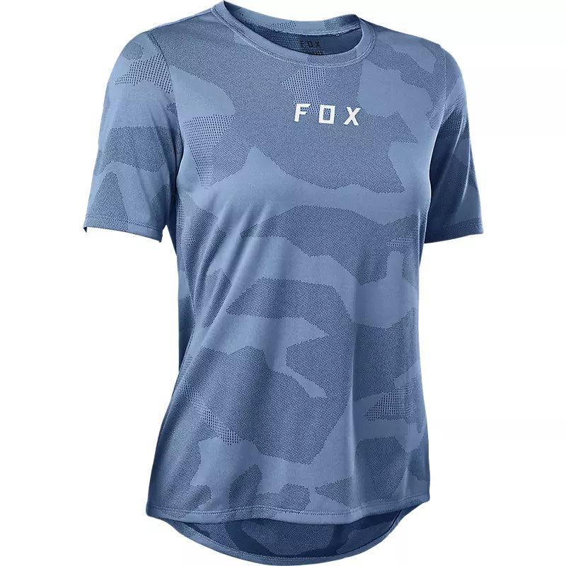 Polera Bicicleta Mujer Ranger Drirelease Azul Fox polera bicicleta fox mtb