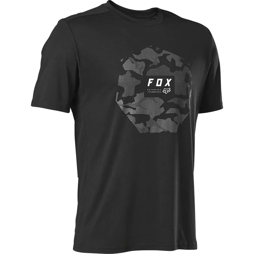 Polera Bicicleta Ranger Moth Drirelease® Negro Fox polera bicicleta fox mtb