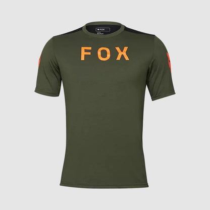 Polera Bicicleta Ranger Aviation drirelease® Verde Fox polera bicicleta fox mtb