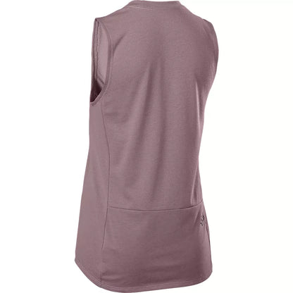 Polera Bicicleta Mujer Ranger Drirelease® Sin Mangas Morado Fox polera bicicleta fox mtb