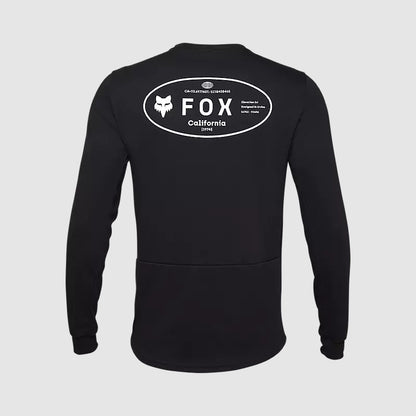 Polera Bicicleta Ranger drirelease® Manga Larga Negro Fox polera bicicleta fox mtb