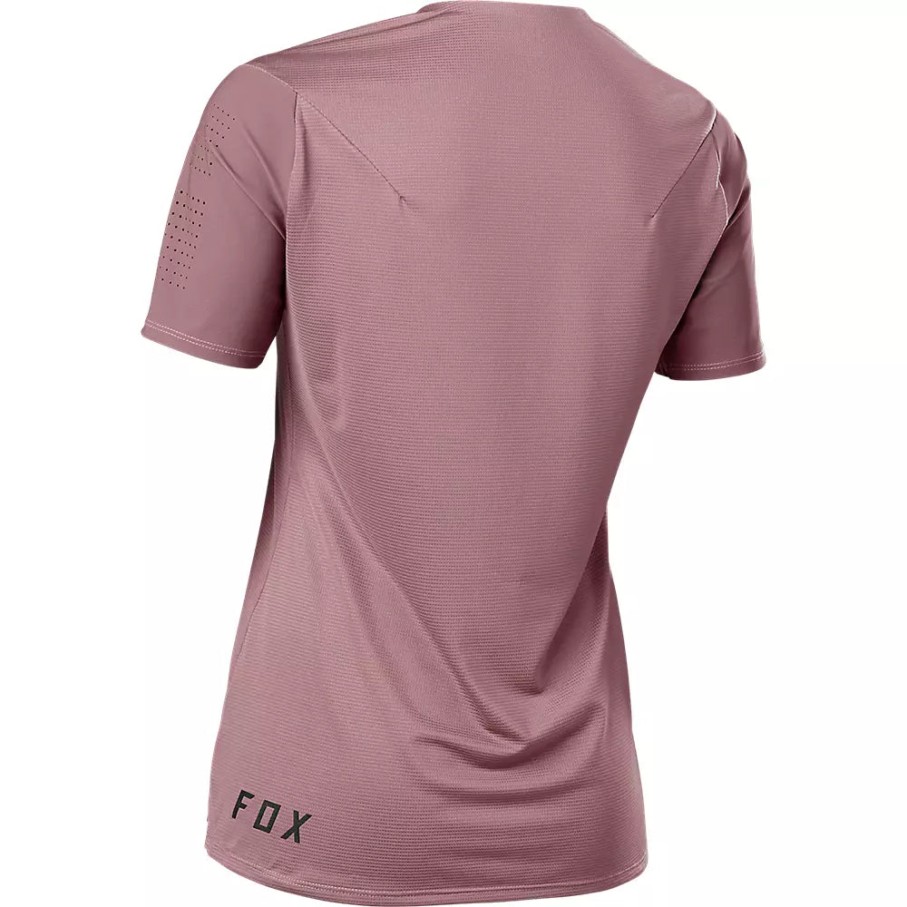 Polera Bicicleta Mujer Flexair Morado Fox polera bicicleta fox mtb