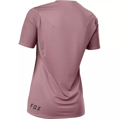 Polera Bicicleta Mujer Flexair Morado Fox polera bicicleta fox mtb