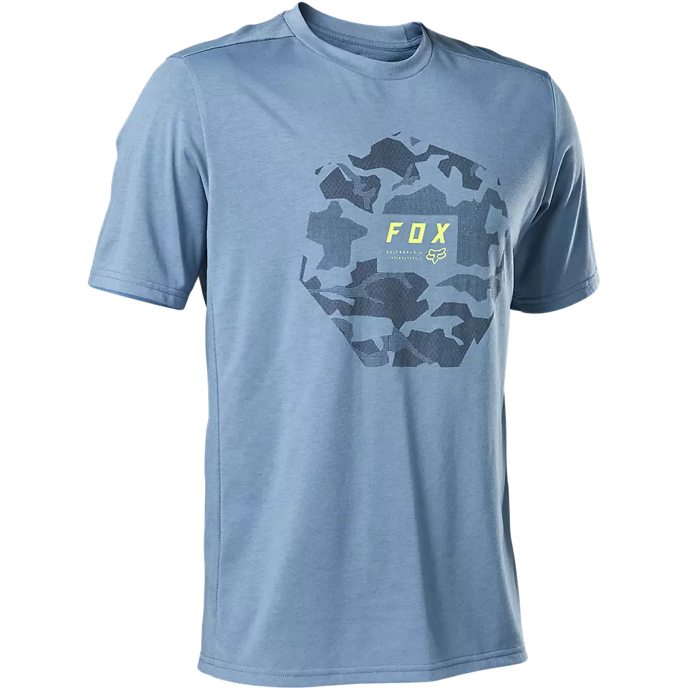 Polera Bicicleta Drirelease® Azul Fox polera bicicleta fox mtb