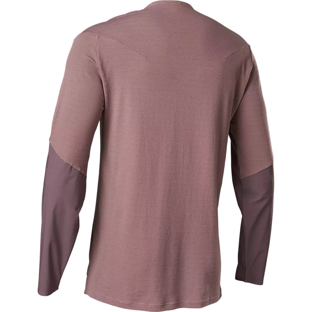 Polera Bicicleta Flexair Pro Manga Larga Morado Fox polera bicicleta fox mtb