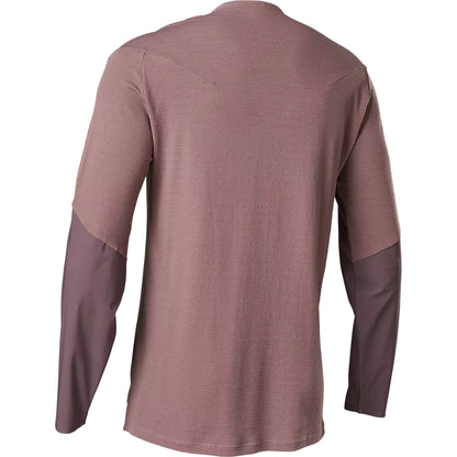 Polera Bicicleta Flexair Pro Manga Larga Morado Fox polera bicicleta fox mtb