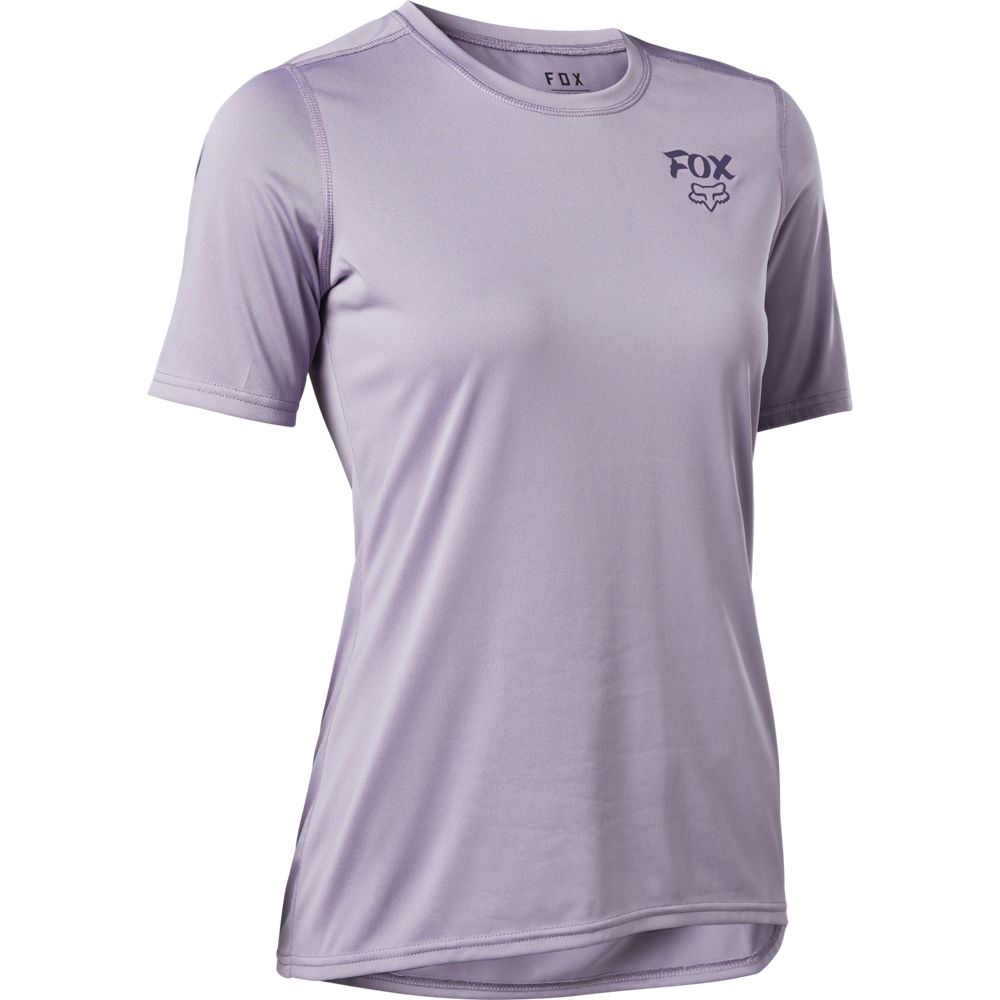 Polera Bicicleta Mujer Ranger SS Lavanda Fox polera bicicleta fox mtb