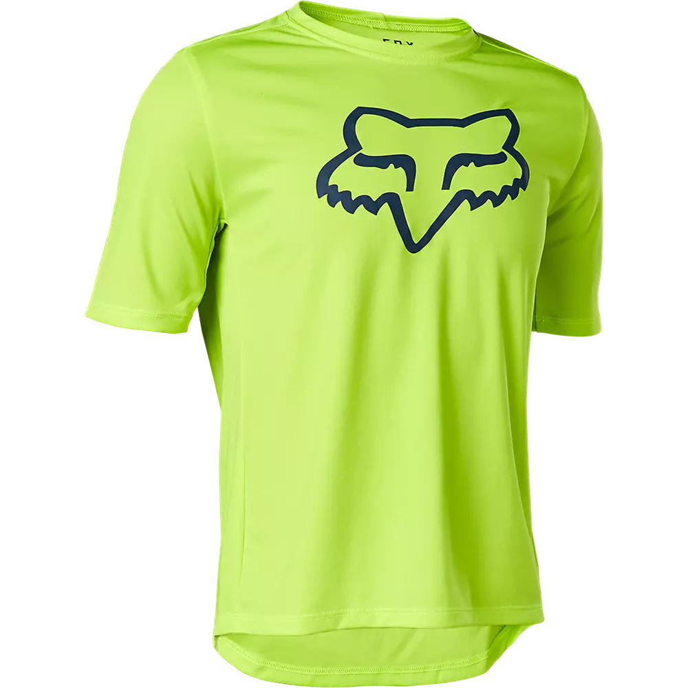 Polera Bicicleta Niño Ranger Amarillo Fox polera bicicleta fox mtb