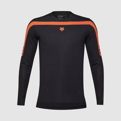 Polera Bicicleta Flexair Aviation Manga Larga Negro Fox polera bicicleta fox mtb