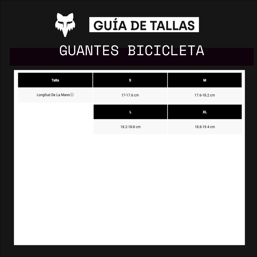 Guantes Bicicleta Mujer Defend Negro Fox - imagen 3