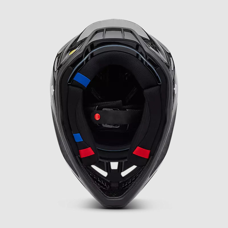 Casco Moto V3 RS Carbon Solid Negro Fox | Casco Moto Fox casco fox racing motocross mtb