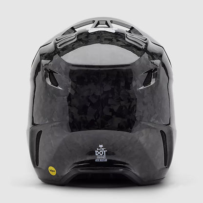 Casco Moto V3 RS Carbon Solid Negro Fox | Casco Moto Fox casco fox racing motocross mtb