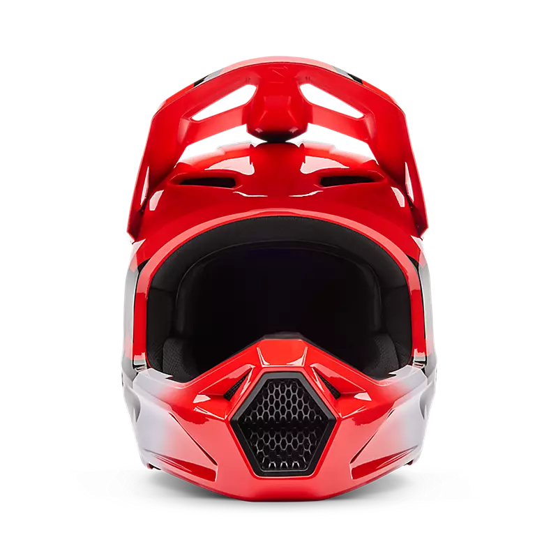 Casco Moto V1 Shield Rojo Fox | Casco Moto Fox casco fox racing motocross mtb