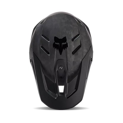Casco Moto V3 RS Carbon Solid Negro Fox | Casco Moto Fox casco fox racing motocross mtb
