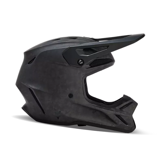 Casco Moto V3 RS Carbon Solid Negro Fox | Casco Moto Fox casco fox racing motocross mtb