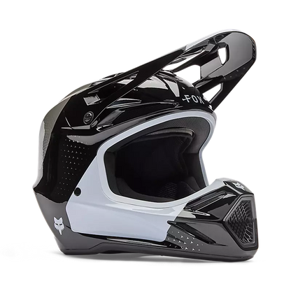 Casco Moto V3 Tine Negro Fox | Casco Moto Fox casco fox racing motocross mtb