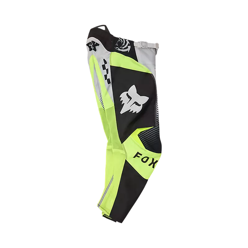 Pantalon Fox Moto Niño 180 Collect para Moto Amarillo/Negro