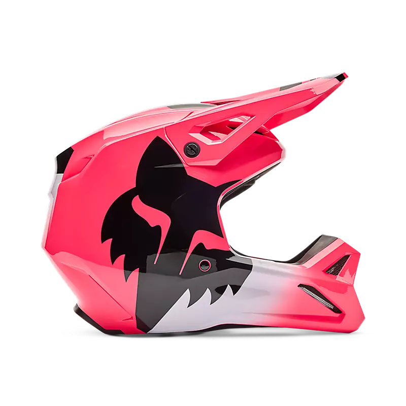 Casco Moto V1 Shield Rosado Fox | Casco Moto Fox casco fox racing motocross mtb