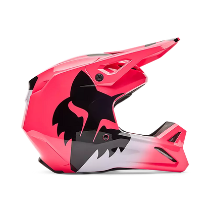Casco Moto V1 Shield Rosado Fox | Casco Moto Fox casco fox racing motocross mtb
