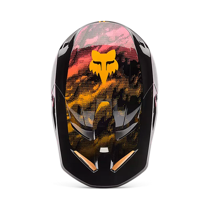 Casco Moto V1 Kairos Amarillo/Negro Fox | Casco Moto Fox casco fox racing motocross mtb