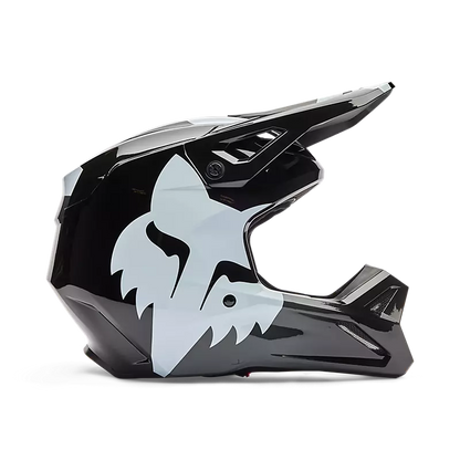 Casco Moto V1 Shield Negro Fox | Casco Moto Fox casco fox racing motocross mtb